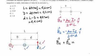 Ejercicio Campo Magnético 01 [upl. by Dedra]