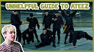 UNHELPFUL GUIDE TO ATEEZ REACTION [upl. by Hsivat]