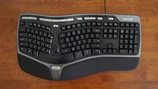 Microsoft Ergonomic Keyboard 4000 InDepth Review [upl. by Rika]