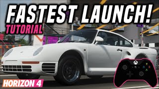 FH4FH5  FASTEST Launch Tutorial ACS  Drag Racing Leaderboards [upl. by Kearney]