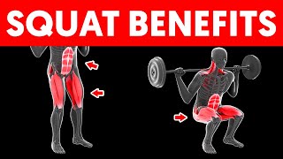 Squats Benefits and Muscle Groups Targeted [upl. by Beattie]