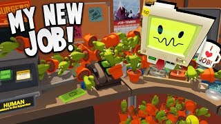 I CLONED HUNDREDS OF CACTUS AT MY NEW JOB  Job Simulator HTC Vive VR Gameplay [upl. by Ssyla777]