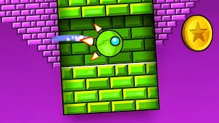 Some Swing Copter Gameplay  Geometry Dash [upl. by Hacim29]