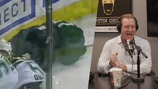 Jeremy Roenick Joins Spittin Chiclets To Discuss Derian Hatcher Breaking His Jaw [upl. by Joslyn]