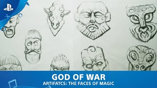 God of War 2018  Collectibles  Artifacts The Faces of Magic [upl. by Jeanne]