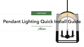 Pendant Lighting Quick Install Guide [upl. by Ynafit]