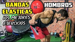 🔴 Mejores Ejercicios BANDAS ELASTICAS HOMBROS  MALAGAENTRENA [upl. by Andreas]