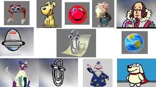 Office Assistant Compilation Clippy Clippit Hoverbot Dot Genius Robot Links Rocky [upl. by Ruffina27]