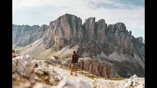 UNESCO Dolomites Geotrail  stage 3 [upl. by Elleinnad]