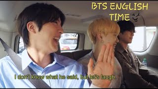 BTS ENGLISH TIME FUNNY MOMENTS [upl. by Godewyn402]