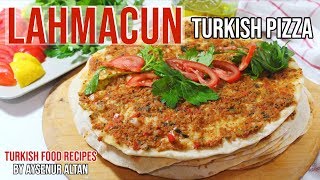 Lahmacun Recipe  How To Make Lahmacun In A Pan Without Oven [upl. by Montanez445]