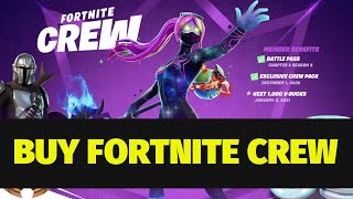 How to Get Fortnite Crew  New Fortnite Battle Royale [upl. by Elora]