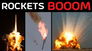 Rocket Launch Failures and Explosions Compilation 20161942 [upl. by Ynad601]