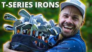 We Tested the New Titleist TSeries Irons [upl. by Ravahs]