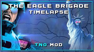 HOI4  TNO Mod  The Eagle Brigade Timelapse [upl. by Wenda413]