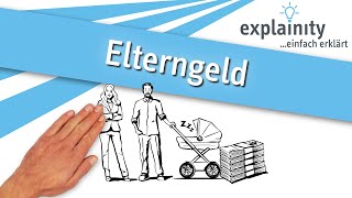 Elterngeld einfach erklärt explainity® Erklärvideo [upl. by Gabbert]