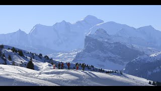 Samoëns  sur les traces au Col de Joux Plane [upl. by Neehsas]