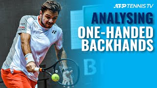 Analysing ATP Tennis Players OneHanded Backhands [upl. by Deanna260]