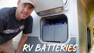 RV Batteries What You Need To Know [upl. by Nolita]