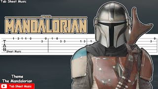 The Mandalorian  Main Theme Guitar Tutorial [upl. by Yetah]