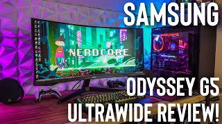 Samsung G5 34inch Ultrawide Review [upl. by Panther438]