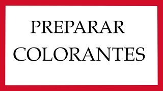 👉 Cómo PREPARAR los COLORANTES para hacer JABÓN CASERO 🧼 [upl. by Wolcott]