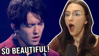 Dimash  SOS  Singer Reacts [upl. by Benedix]