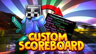 How to Display your own Custom StatsScoreboard on Minecraft BedrockPS4PS5Xbox Part 1 [upl. by Stetson]