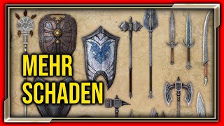 ESO Waffen Eigenschaften  Mehr Schaden machen  The Elder Scrolls Online Guide AZ [upl. by Wessling259]