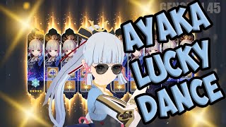 Ayaka Lucky Dance Specialist  Genshin Impact [upl. by Albina]