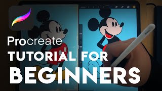 How to Draw in Procreate for Beginner iPad Pro [upl. by Myrlene]