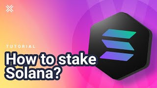 How To Stake Solana SOL  Solana Staking [upl. by Yeta604]