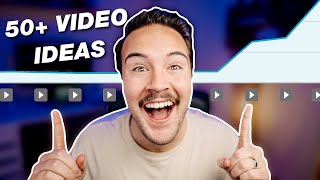 🔥 50 EASY YOUTUBE VIDEO IDEAS 🔥 That Will BLOW UP Your Channel [upl. by Milly80]