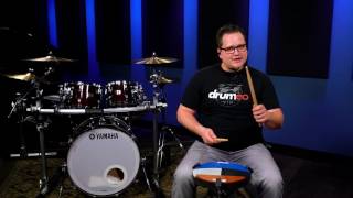 Swiss Army Triplet  Drum Rudiment Lesson Drumeo [upl. by Ettelohcin]