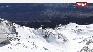 Nordkettenbahn Innsbruck cable car [upl. by Bergman325]