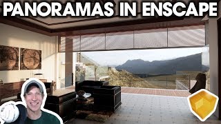 Rendering PANORAMAS in Enscape for SketchUp [upl. by Roz]