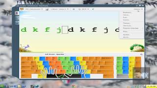 Tutorial Learn How To Type With Freeware Program RapidTyping 5 [upl. by Alleber]