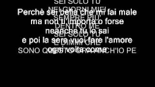 Nek amp Laura Pausini Sei solo tu Lyrics [upl. by Anoek526]