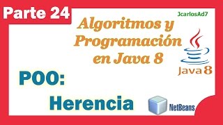 Herencia y Polimorfismo POO 2425 Curso de Java  Algoritmos y Programación [upl. by Asirak182]