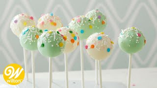 How to Make Cake Pops  Easy Recipe  Wilton [upl. by Ailed]