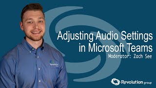 Adjusting Audio Settings in Microsoft Teams [upl. by Evilc]