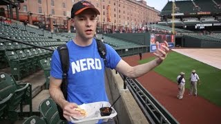 Sneak peek inside the warehouse at Camden Yards [upl. by Aihsekan]