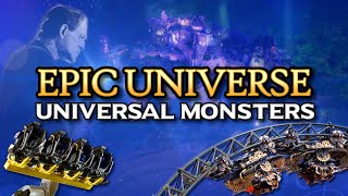 Everything Epic Universe Universal Monsters [upl. by Ellenwahs]