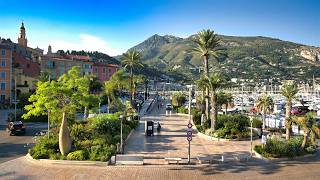 8K Ultra HDR Menton France Cote DAzur August 12 [upl. by Aynot937]