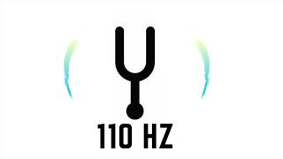 110 Hz Pure Tone Frequency  1 Hour [upl. by Rad]