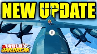 FULL GUIDE Jailbreak CARGO PLANE ROBBERY ROADSTER SKYDIVING  Roblox Jailbreak New Winter Update [upl. by Magee899]