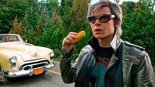 Quicksilver Saves Everyone  Sweet Dreams  XMen Apocalypse 2016 Movie Clip HD [upl. by Aralomo]