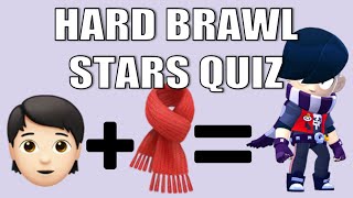 Guess The Brawler Quiz  Hard Brawl Stars Quiz [upl. by Sille]