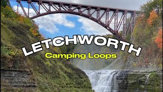 Letchworth State Park Camping Loop Tour [upl. by Toblat]