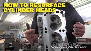 How To Resurface Cylinder Heads [upl. by Intruok604]